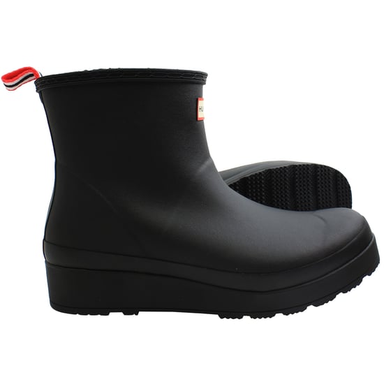 Pantalón corto de goma para mujer Hunter Play Shearling Insulated en negro - Image 3
