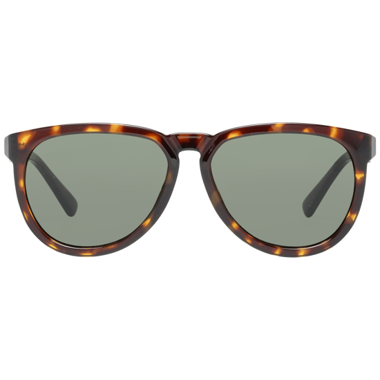 Gafas de sol Diesel ovaladas unisex verde habana oscuro - Image 2