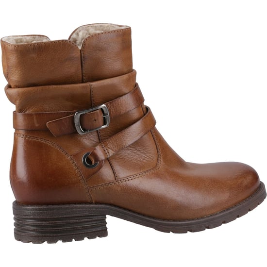 Hush Puppies Piper Leather Women's Tan Boots - Image 2