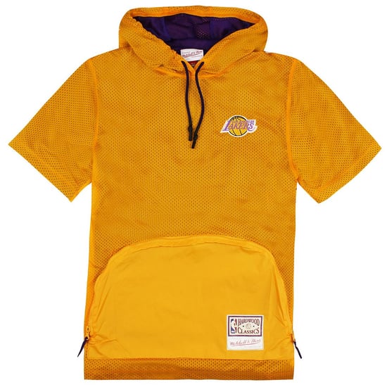 Mitchell & Ness Los Angeles Lakers Mens Hooded T-Shirt