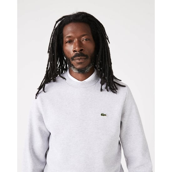 Lacoste men's fleece sweatshirt with round neckline - Image 2