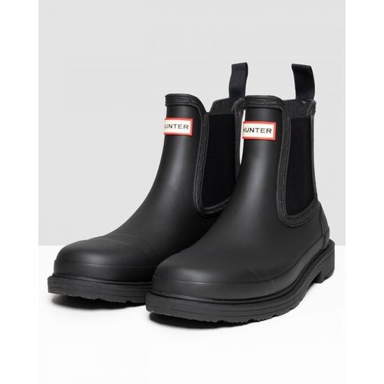 Hunter Commando Botas Chelsea de mujer en Negro - Image 3