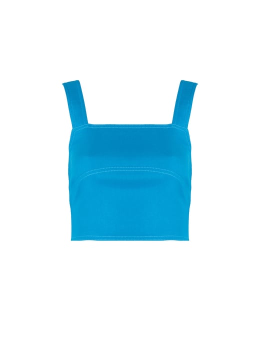 Pinko Top Rottofreno de mujer azul - Image 1