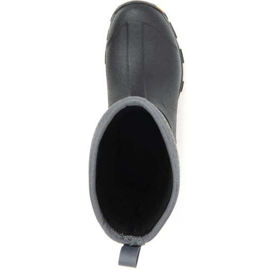 Muck Boots Arctic Ice Mid AGAT Rubber Black/Grey Geometric Wellington Boots - Image 6