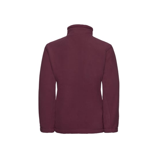 Russell Childrens/Kids Fleece Jacket (Burgundy) - Image 2