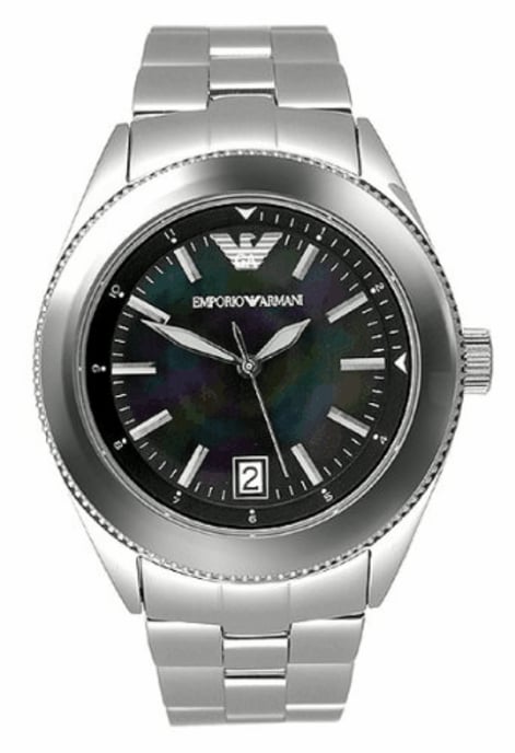 Emporio Armani Reloj de mujer Cuarzo plateado - Image 1