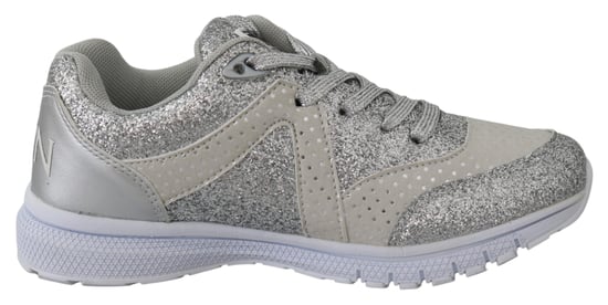 Zapatillas para mujer Plein Sport Jasmines de poliéster plateado - Image 1