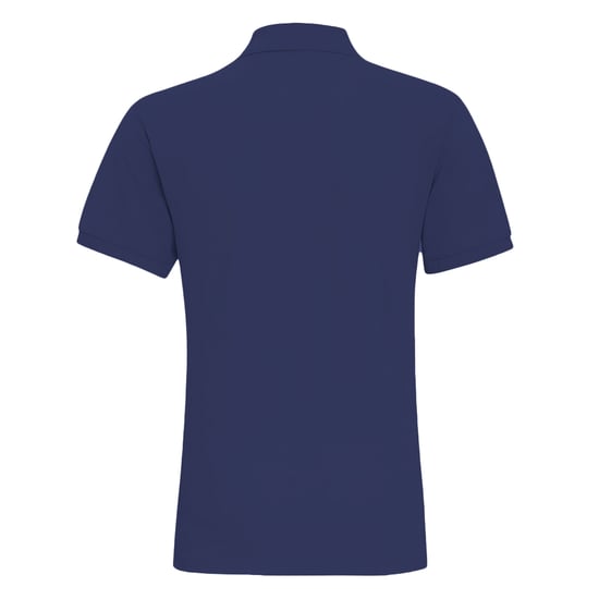 Asquith & Fox Mens Plain Short Sleeve Polo Shirt (Denim) - Image 2