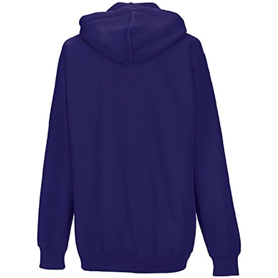 Russell Colour Mens Hooded Sweatshirt / Hoodie (Purple) - Image 2