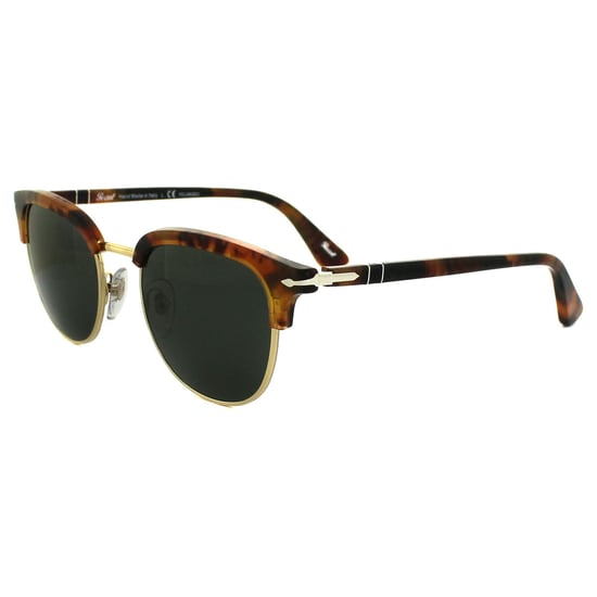 Persol Sunglasses 3105 108/58 Caffe Brown Green Polarized