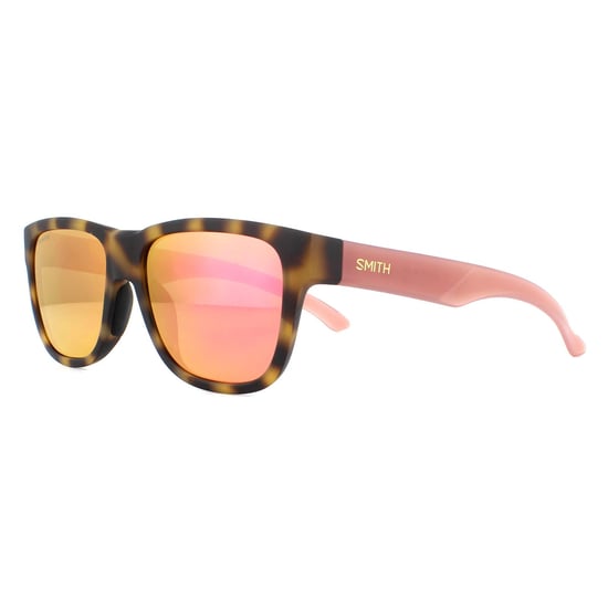 Gafas de sol Smith Lowdown Slim 2 HGC DU Marrón Mate Habano Rosa Dorado Multicapa Chromapop - Image 2