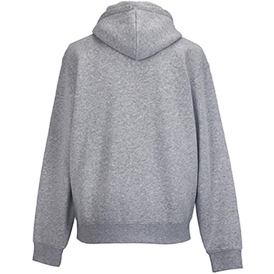 Russell Mens Authentic Hooded Sweatshirt / Hoodie (Light Oxford) - Image 2