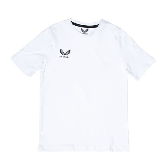 Boy's Castore Junior Cotton Leisure T-Shirt in White - Image 1