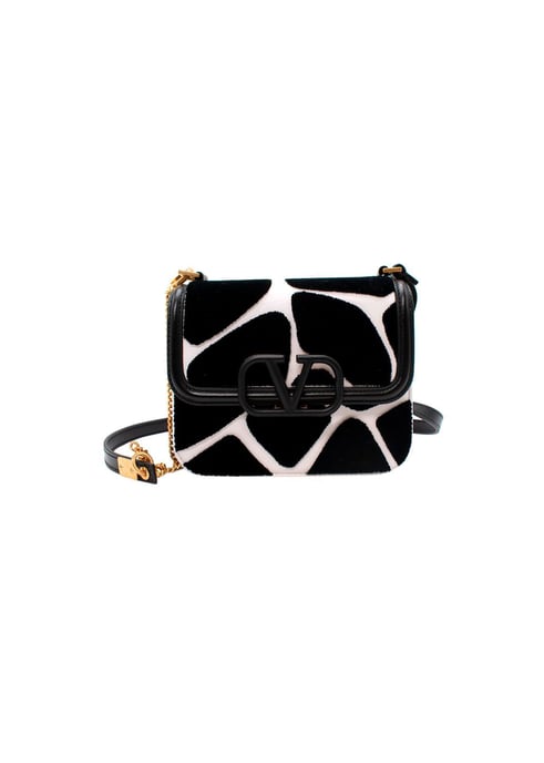 Valentino Small V-Sling Giraffe Print Shoulder Bag - Image 1