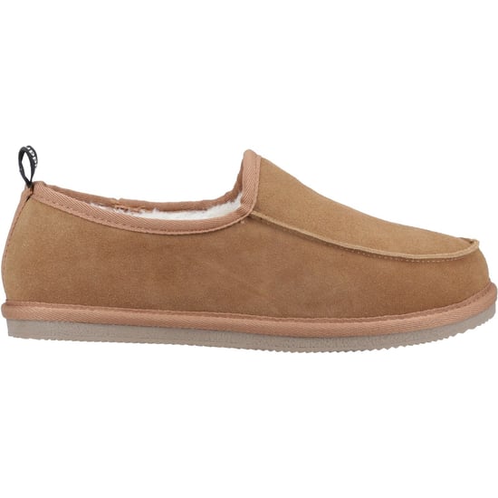 Hush Puppies Charles Suede Men's Tan Slippers - Image 5