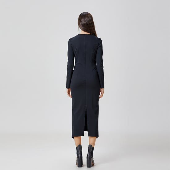 Asymmetric structural lines dress - Image 4