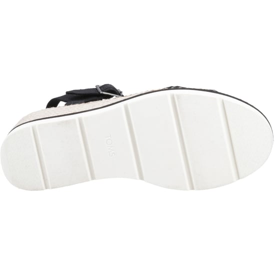 TOMS Darya Polyester Women's Black Sandals - Image 3