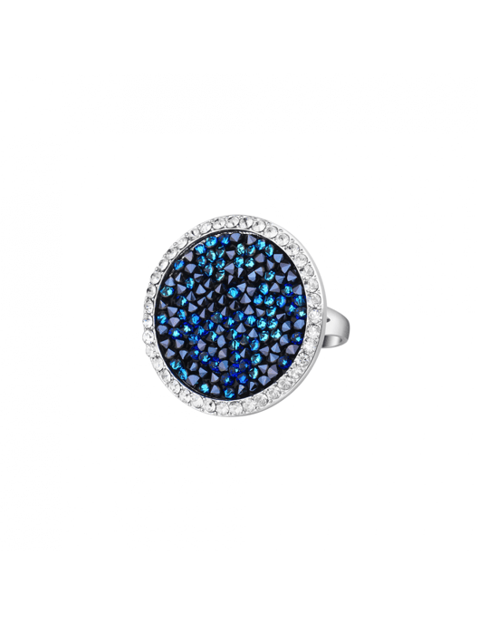 Anillo Océano - Plata y Azul - Image 1