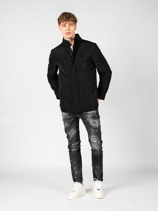 Geox Chaqueta Renny del hombre negro - Image 2
