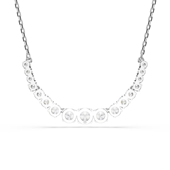 Swarovski 'Matrix Tennis' Women's Base Metal Necklace - Silver 5705396 - Image 2