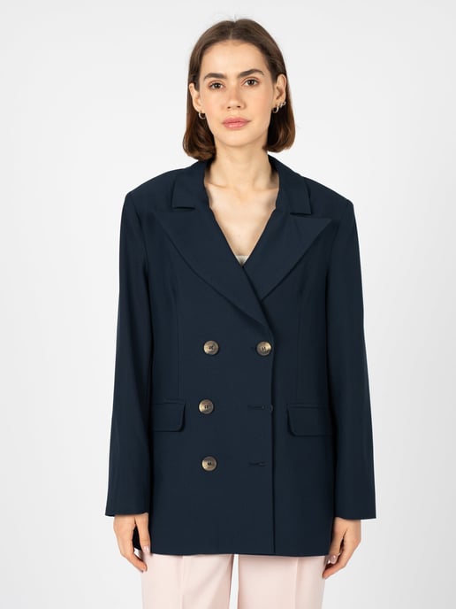 Silvian Heach Chaqueta de mujer azul oscuro - Image 3