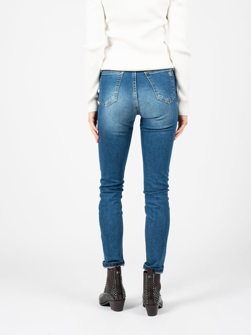 Silvian Heach Jeans Tetab Mujer Azul - Image 4