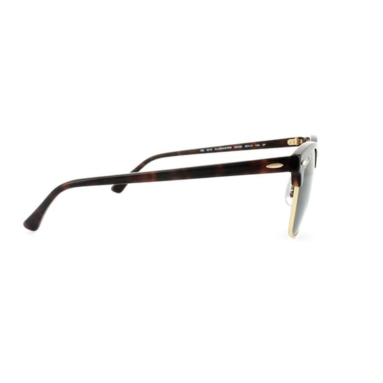 Gafas de sol Ray-Ban Clubmaster 3016 990/58 Rojo Habana Verde Polarizado Grande - Image 4