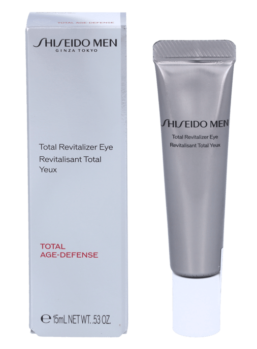 Crema para el contorno de ojos revitalizante total para hombres Shiseido 15 ml - Image 1