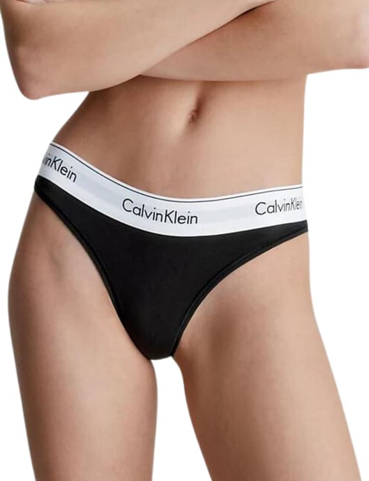 Tanga de Algodón Moderno Calvin Klein 0000F3786E - Image 1