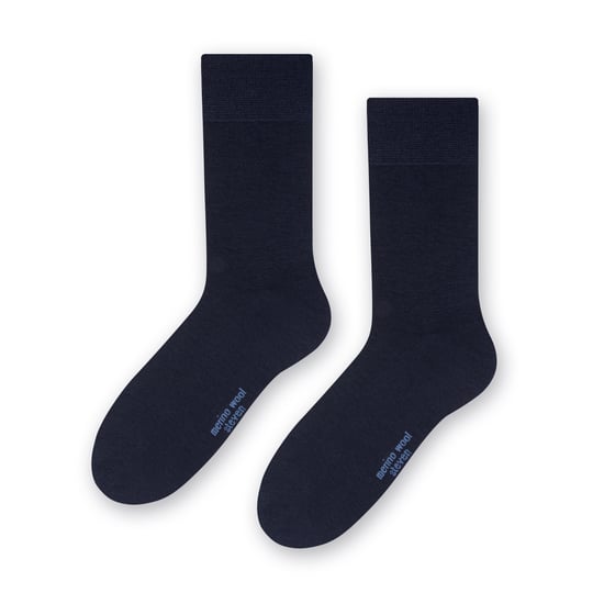 Calcetines de Lana Merino para Hombre - Azul Marino - Image 1