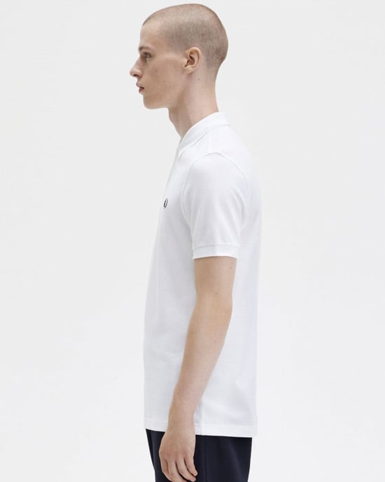 Polo Liso de Firma para Hombre Fred Perry NOS - Image 5