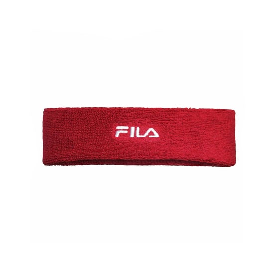 Cinta para la cabeza Fila Sport Logo roja - Image 1