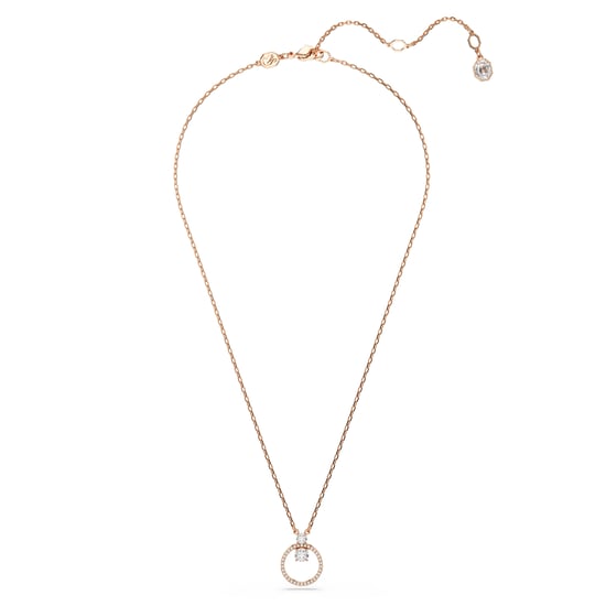 Swarovski 'Dextera' Women's Gold Plated Metal Necklace - Rose 5692266 - Image 2