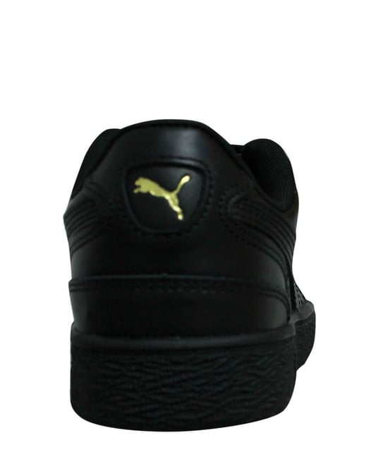 Puma x Ralph Sampson Lo Black Leather Low Lace Up Mens Trainers 370846 09
