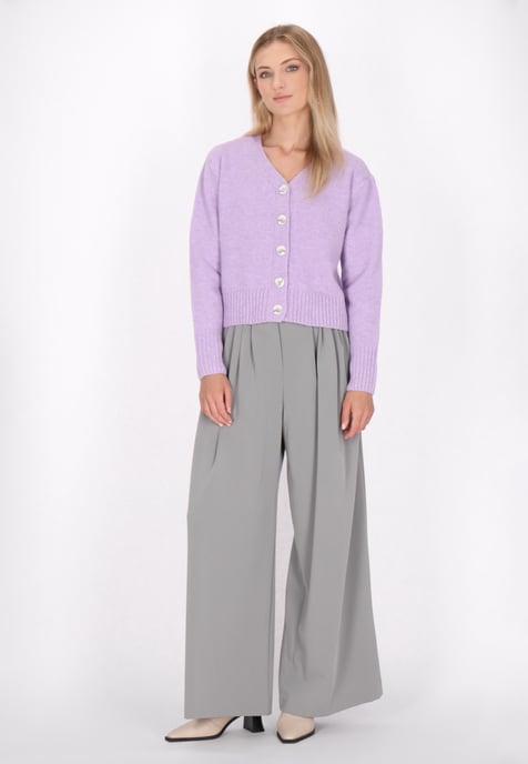 Dreimaster Cardigan women lavender - Image 2