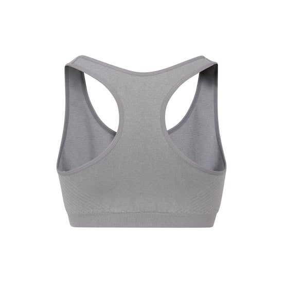 Mountain Warehouse Womens/Ladies Anti-Chafe Seamless Sports Bra (Charcoal) - Image 2