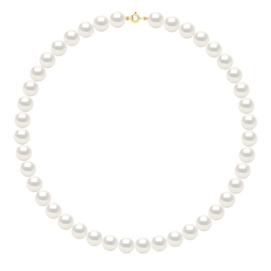 CHOKER - Real Cultured Freshwater Pearls Round 10-11 mm