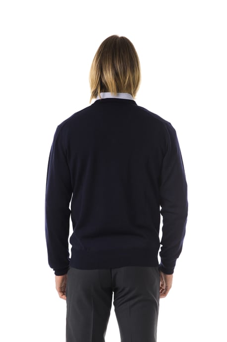 Suéter Azul Uominitaliani para Hombre - Image 3