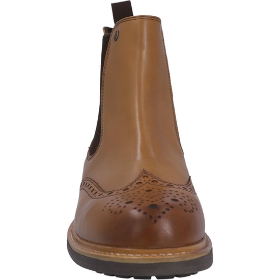 Hunter Cawdor Leather Men's Tan Boots - Image 3