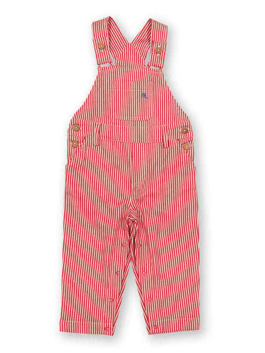 Kite Clothing Ticking Dungarees