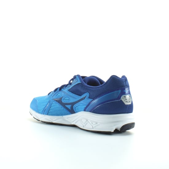 Mizuno Spark 5 Blue Navy Synthetic Mens Lace Up Running Trainers K1GA200327