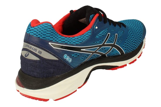 Asics Gel-cumulus 18 Mens Blue Trainers - Image 3