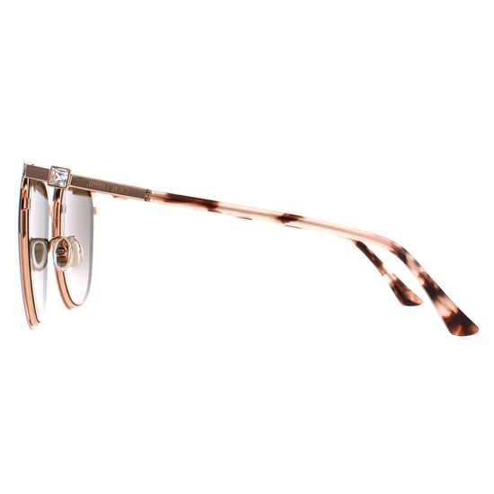 Jimmy Choo Cat Eye Womens Gold Copper Brown Gradient ORIA/G/SK