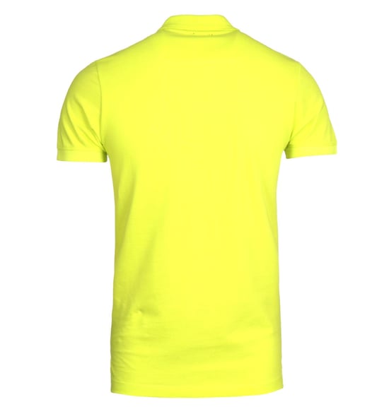 Diesel T-Heal Broken Logo Yellow Polo Shirt