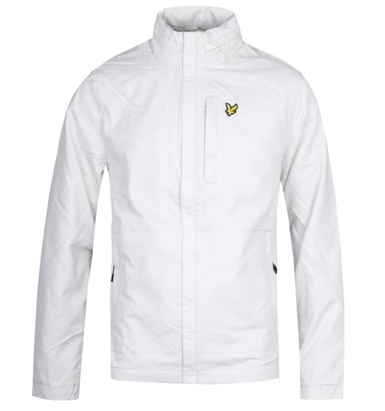 Chaqueta Lyle & Scott Ligera con Capucha Oculta en Gris Glaciar - Image 1