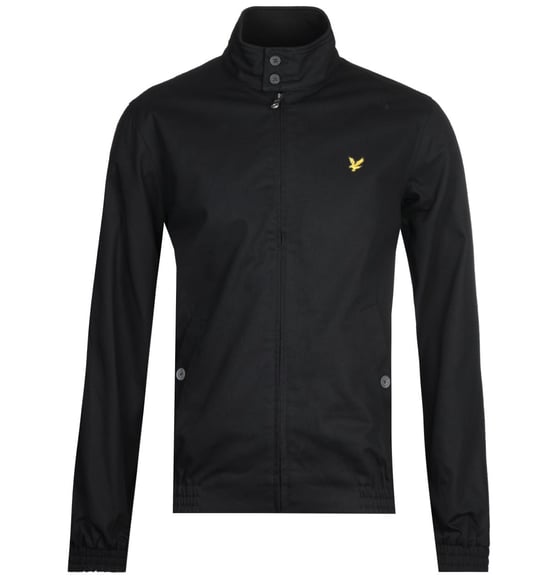 Schwarze, kurze Jacke mit Reissverschluss von Lyle and Scott - Image 1