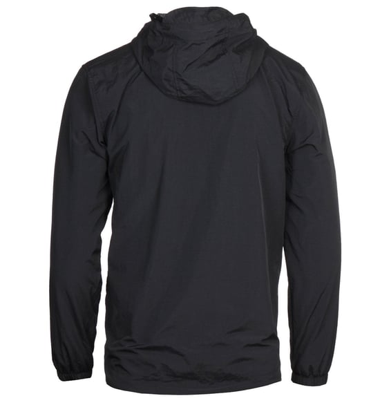 Chaqueta ligera corta con capucha en negro azabache Branded Lyle & Scott - Image 2