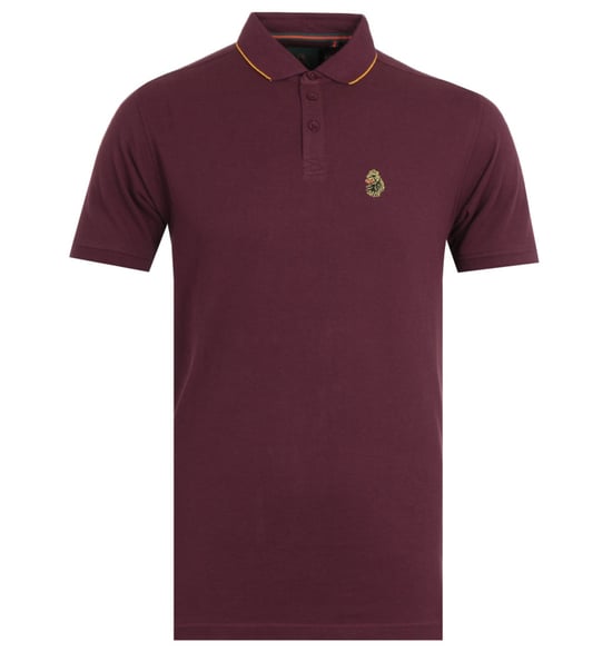 Luke 1977 Ricky Gold Tipped Shiraz Polo Shirt