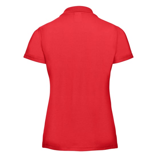 Russell Womens/Ladies Classic Polycotton Polo Shirt (Bright Red) - Image 2