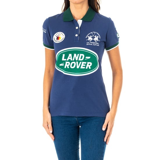Women's short sleeve lapel collar polo shirt 2WP163